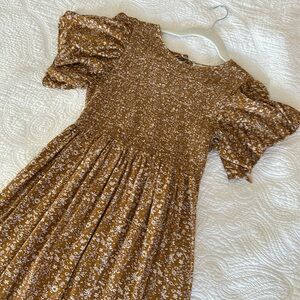 Hey There Delilah Bella Ella Boutique Maxi Dress - Yellow with White Flowers